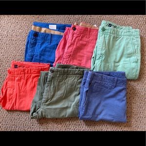 Gap Lived In Slim Fit Khakis
